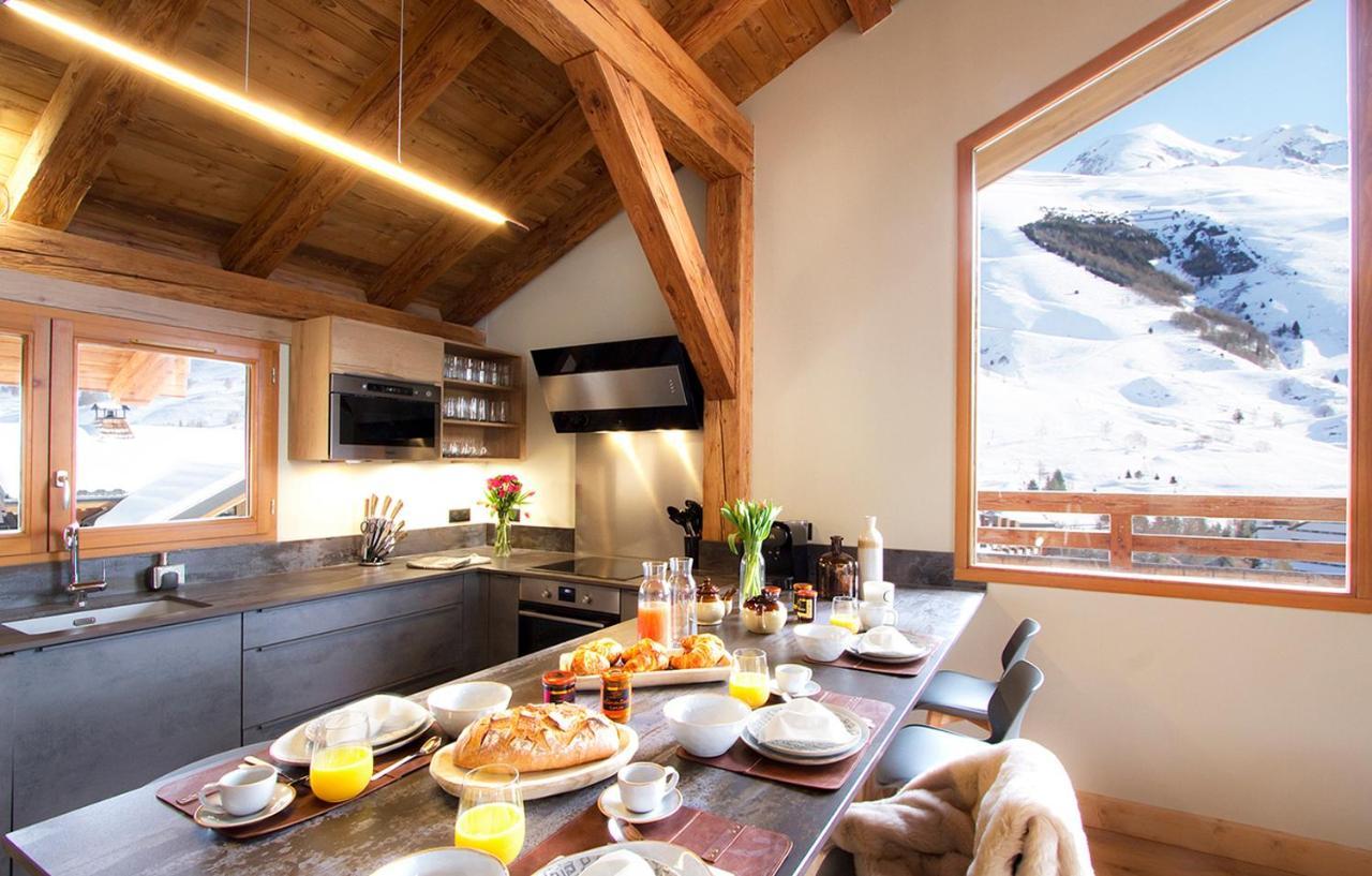 Odalys Chalet Chambertin Lodge Ле дез Альп Экстерьер фото